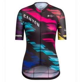 Wielershirt 2016 Team Canyon Colorful Dames N001